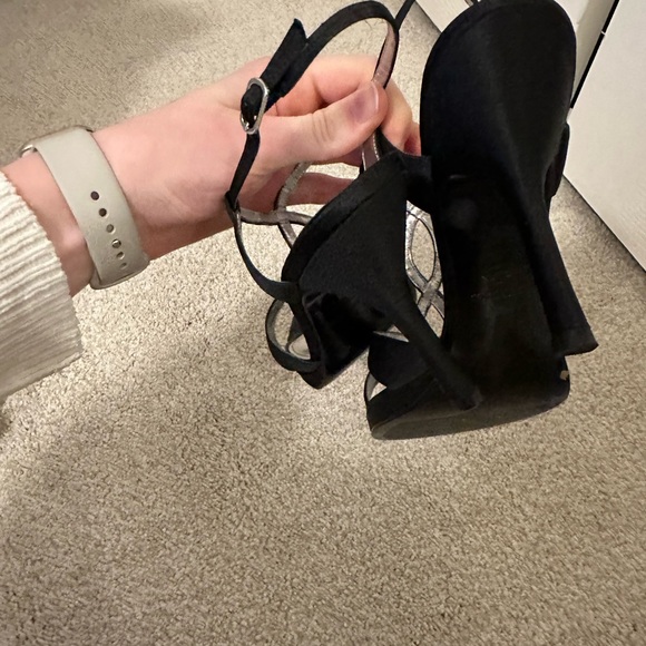 Michael Shannon Black Strappy Heels - Picture 7 of 13